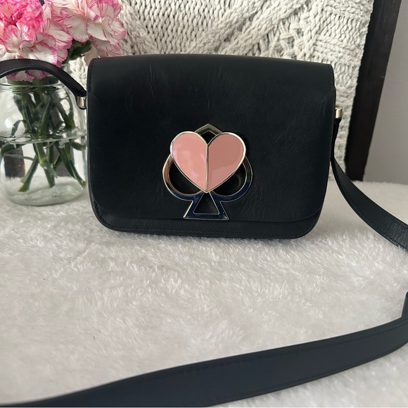 Iconic 2019 Kate Spade Nicola Twistlock Crossbody Purse